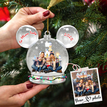 Load image into Gallery viewer, Capture the Magic of Christmas - Personalized Acrylic Ornament - Gift for Families and Friends Ornament PopCulturePrints
