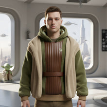 Load image into Gallery viewer, Embrace the Adventure - Cosmic Realm Adventure Hoodie - Personalized Gift for Fantasy Lovers AOP Products PopCulturePrints
