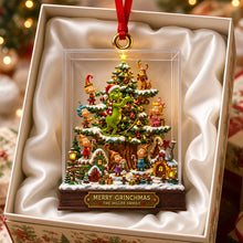 Load image into Gallery viewer, “Celebrate the Whimsical Spirit of Christmas!” - Personalized Family Acrylic Ornament - Custom Gift for Families, Friends, and Loved Ones
