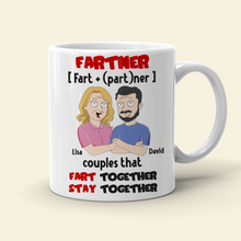Load image into Gallery viewer, Humorous Couples Personalized Mug Set - Unique Valentine’s Day Gifts Coffee Mug PopCulturePrints
