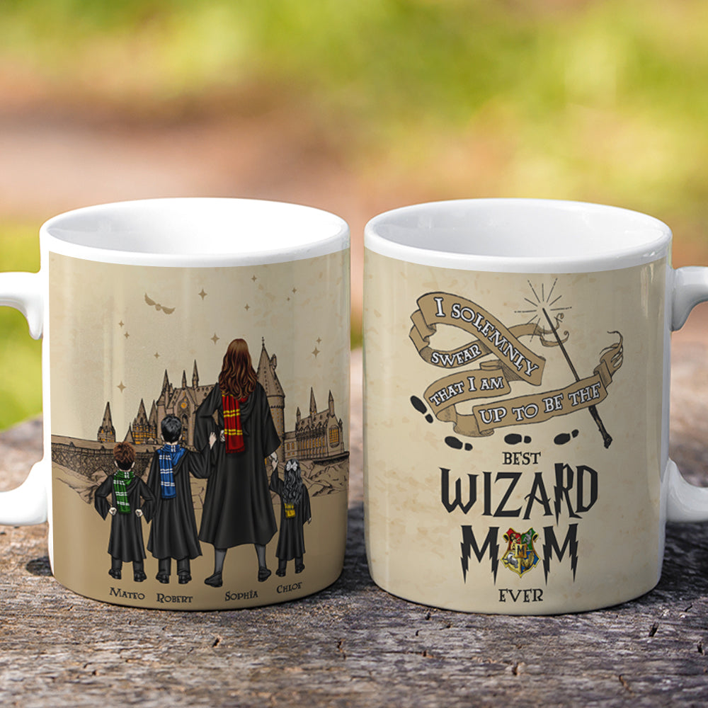 Personalized Wizard Mom Tumbler - Harry Potter Themed Gift