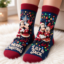 Load image into Gallery viewer, Lovely Kiss Socks - Personalized Holiday Gift for Couples
