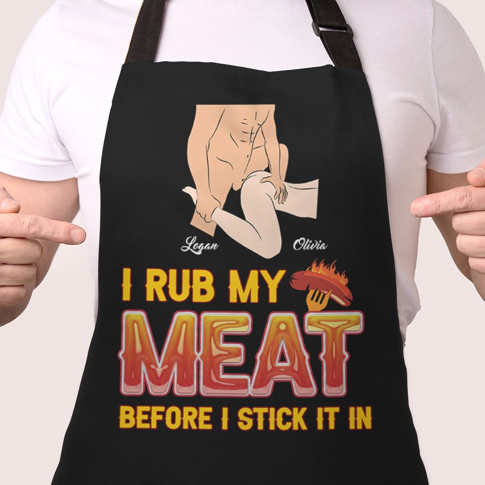 Personalized Couples Apron - Fun Cooking Gift Aprons PopCulturePrints