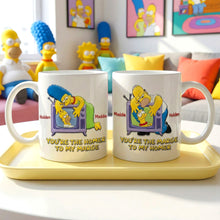 Load image into Gallery viewer, You're The Homer To My Marge - Personalized Couple Coffee Mugs Coffee Mug PopCulturePrints
