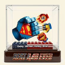 Load image into Gallery viewer, Best Dad Ever - Custom Acrylic Plaque for Dad and Grandpa Shaped Plaques PopCulturePrints
