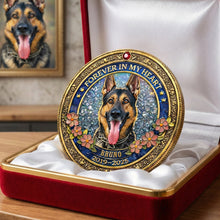 Load image into Gallery viewer, Forever In My Heart - Personalized Pet Memorial Gift for Animal Lovers Coin PopCulturePrints
