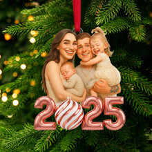 Load image into Gallery viewer, Celebrate Family Love: Personalized Caricature Christmas Ornament - Custom Gift for Parents, Kids, and Friends Ornament PopCulturePrints

