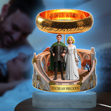 Load image into Gallery viewer, You&#39;re My Precious Adventure Couple LED Light - Personalized Gifts for Couples Led Night Light PopCulturePrints
