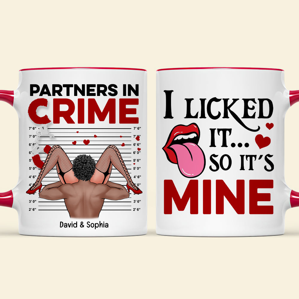 Personalized Partners in Crime Coffee Mug for Couples Coffee Mug PopCulturePrints