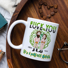Load image into Gallery viewer, Funny Personalized Couple Coffee Mug | Perfect Match Gift for Valentine&#39;s Day Gifts Coffee Mug PopCulturePrints
