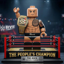 Load image into Gallery viewer, “Never Give Up” - Champion Wrestling Acrylic Plaque - Custom Personalized Gift for Wrestling Fans Shaped Plaques PopCulturePrints

