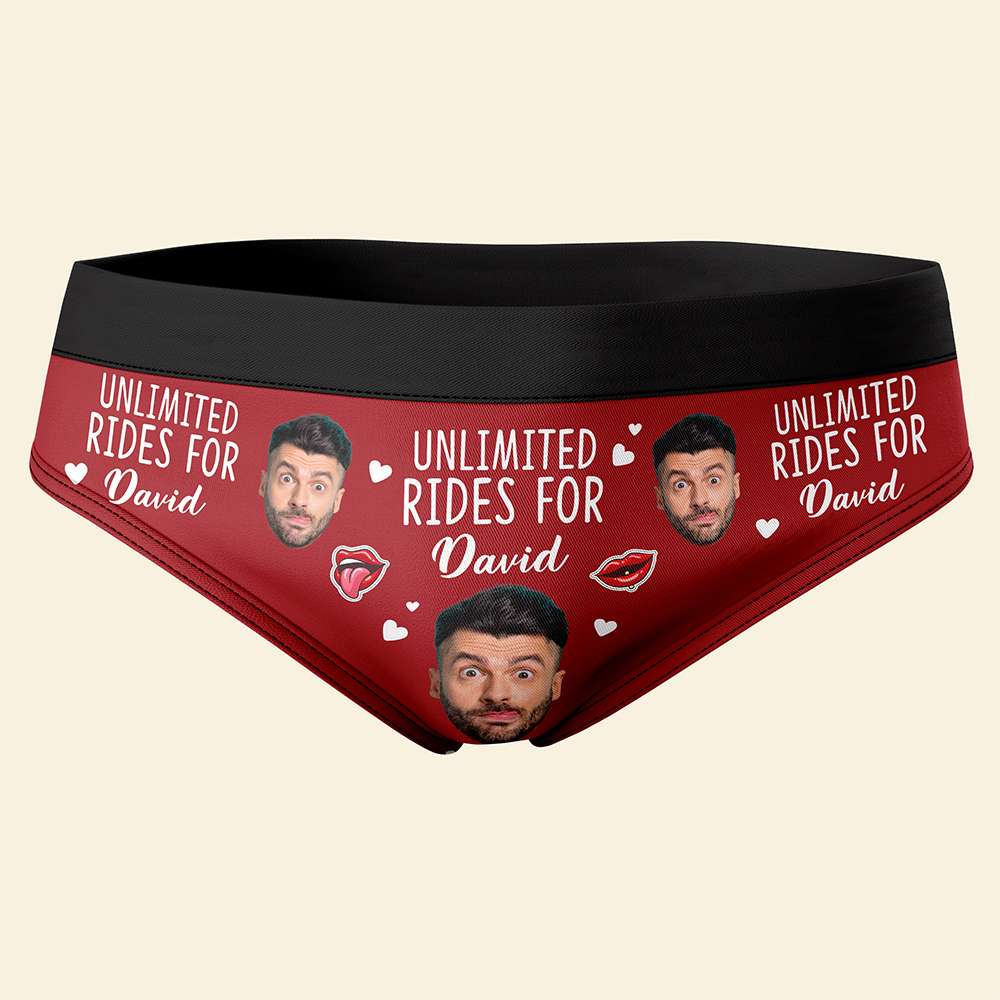 Custom Personalized Boxer & Brief Set for Couples - Unlimited Rides Design Boxer Briefs PopCulturePrints