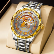 Load image into Gallery viewer, You Complete My Pride - Personalized Men's Stainless Steel Watch Men's Watch PopCulturePrints
