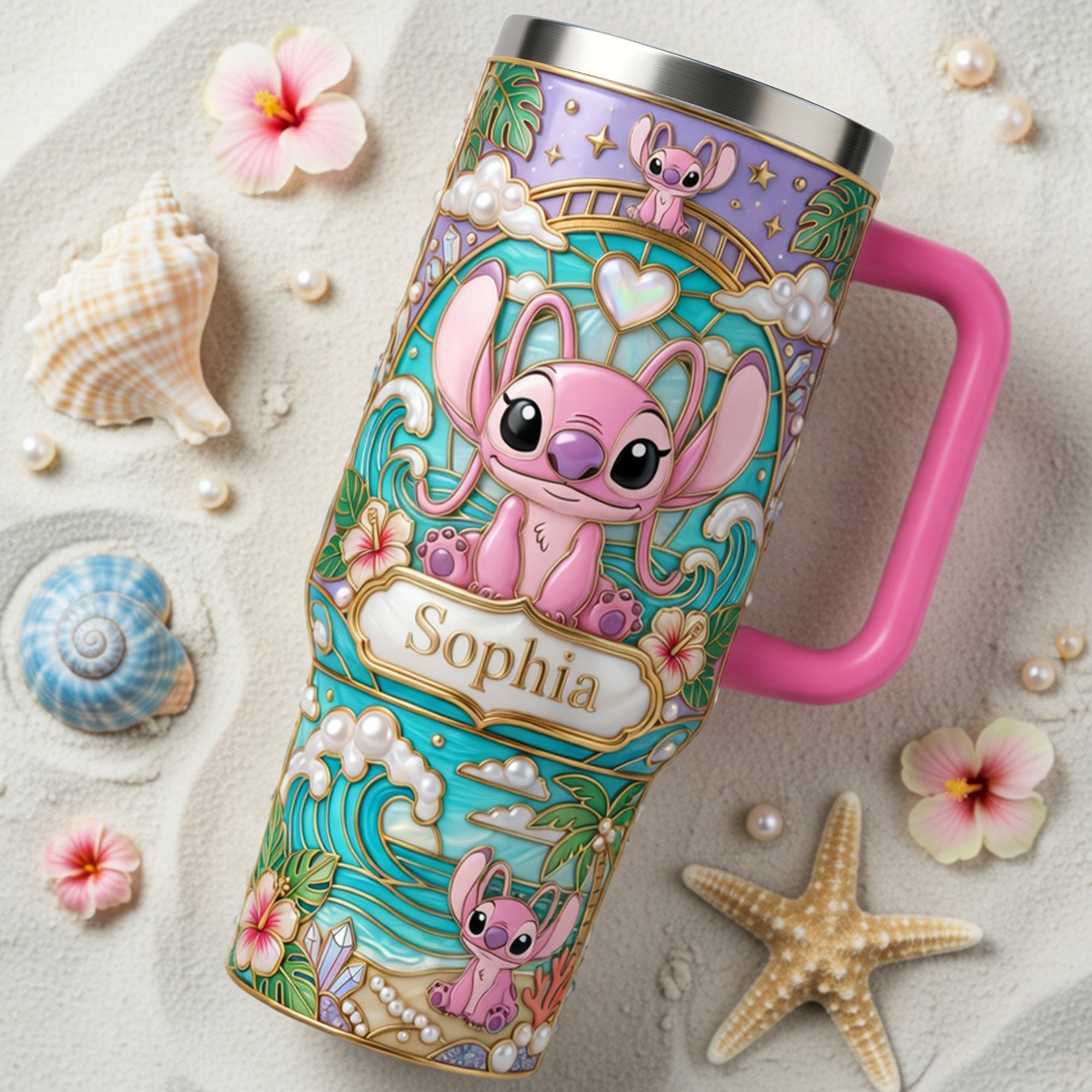 "Create Your Own Adventure" - Little Space Buddy 40oz Tumbler - Personalized Gift for Everyone Who Loves Fun