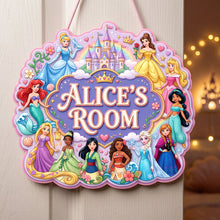 Load image into Gallery viewer, Every Princess Needs a Special Place - Fairytale Room Door Acrylic Sign - Personalized Gift for Kids
