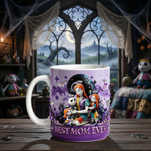 Load image into Gallery viewer, "Best Mom Ever" - Spooky Queen Family Coffee Mug - Personalized Gift for Moms, Grandmas and More Coffee Mug PopCulturePrints

