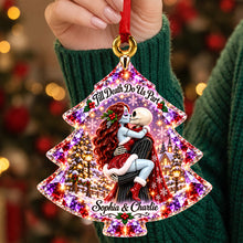 Load image into Gallery viewer, Together Forever - Personalized Acrylic Ornament for Couples Ornament PopCulturePrints
