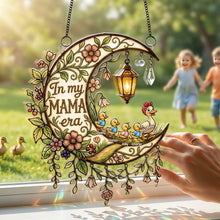 Load image into Gallery viewer, "In My Mama Era" - Personalized Suncatcher Ornament, A Perfect Gift for Moms and Grandmas Ornament PopCulturePrints
