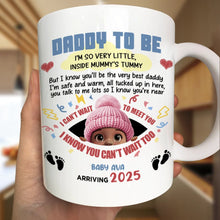 Load image into Gallery viewer, Daddy To Be - Personalized Mug with Heartwarming Message Mug PopCulturePrints
