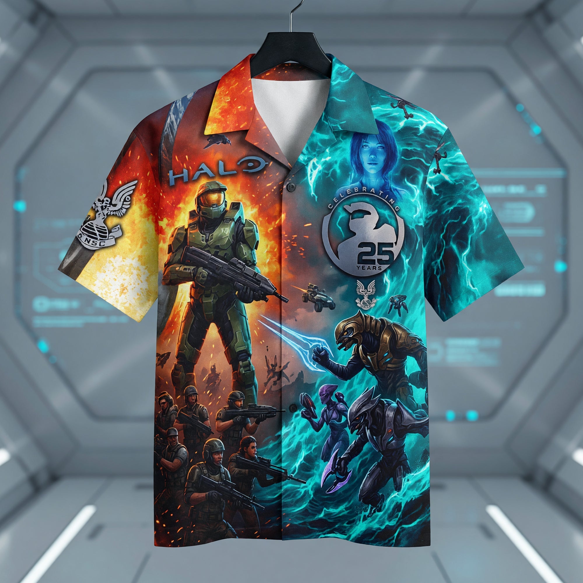 Robotic Squad Hawaiian Shirt Personalized Gifts 05qhqn100626 Hawaiian Shirts PopCulturePrints