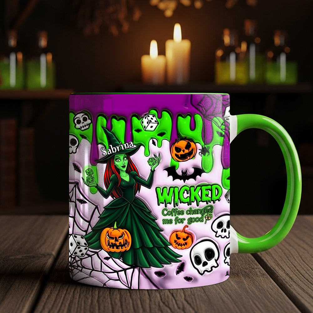 Wicked Spooky Spellcaster Coffee Mug - Personalized Gifts for Horror Lovers Coffee Mug PopCulturePrints
