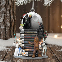 Load image into Gallery viewer, Epic Star Wars Acrylic Ornament - Personalized Christmas Gift for Fans and Collectors Ornament PopCulturePrints

