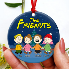 Load image into Gallery viewer, Personalized Friends Christmas Ornament - Custom Names Ornament PopCulturePrints
