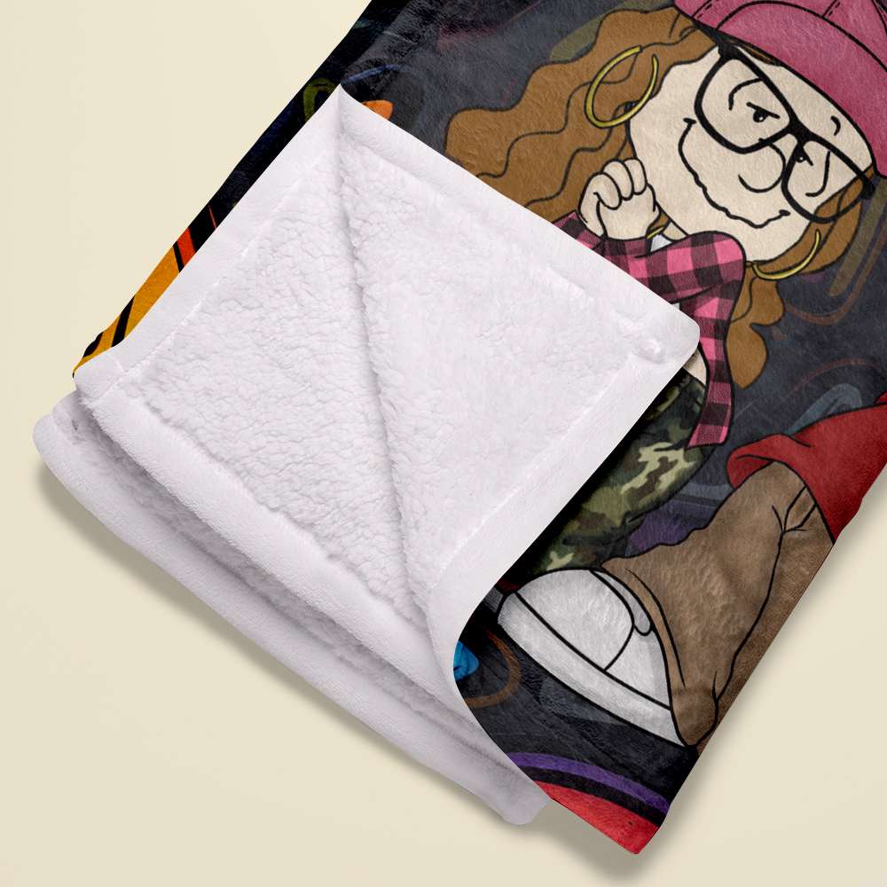 Personalized Couple Blanket: You + Me, We Got This Blanket PopCulturePrints