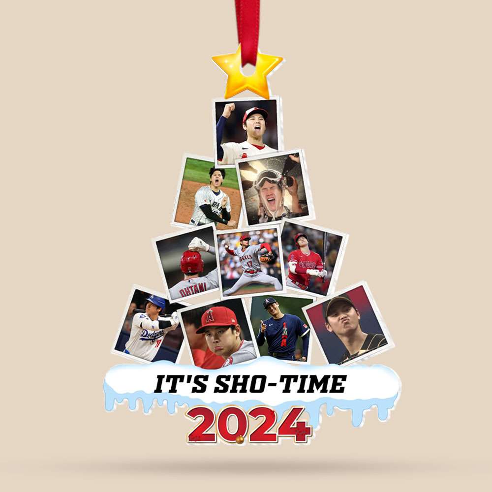 2024 Custom Baseball Photo Ornament for Fans Ornament PopCulturePrints