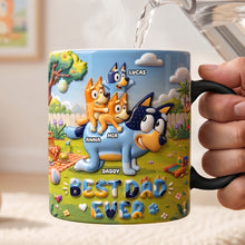 Load image into Gallery viewer, Best Dad Ever Mug - Personalize Your Magic Coffee Gift for Dad &amp; Grandpa Coffee Mug PopCulturePrints
