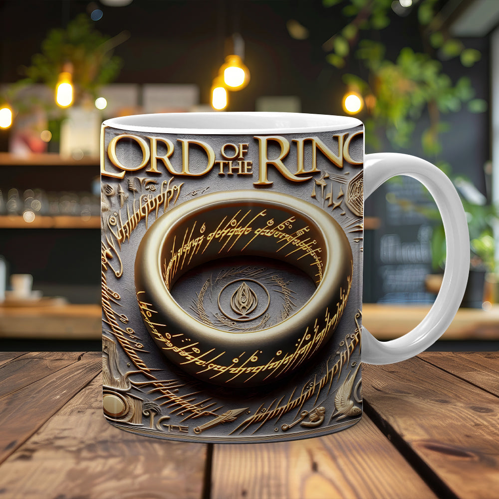 Personalized Lord of the Rings Mug for Book Lovers