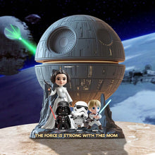 Load image into Gallery viewer, Best Mom in the Galaxy - Personalized Acrylic Plaque Shaped Plaques PopCulturePrints

