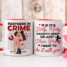 Load image into Gallery viewer, Personalized Partners in Crime Coffee Mug Coffee Mug PopCulturePrints
