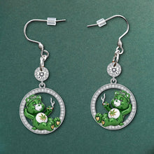 Load image into Gallery viewer, Light Up Your Style with Cute Weed Earrings - Personalized Gifts for Cannabis Lovers Earrings PopCulturePrints
