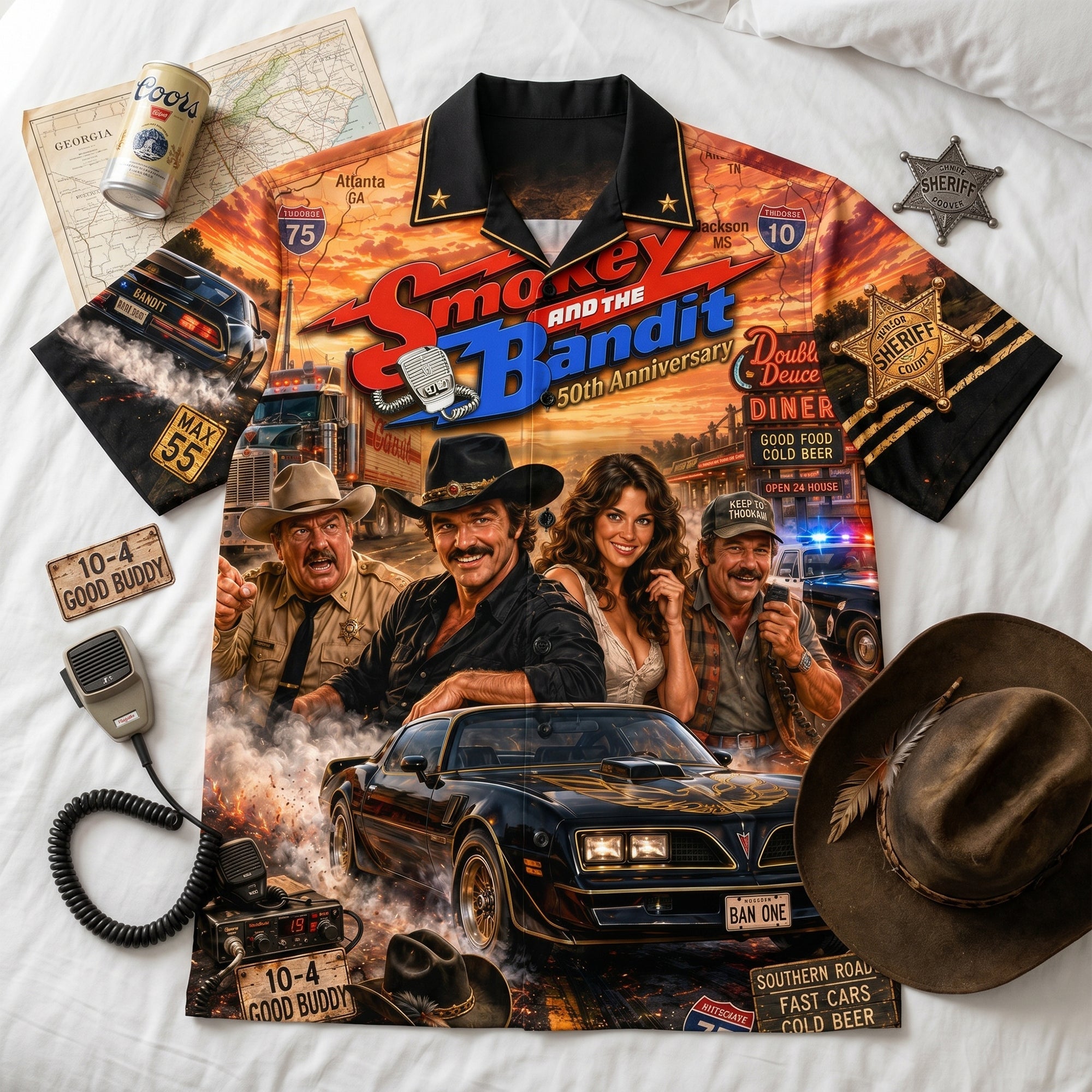 "Rev Up Your Style!" - King of The Backroads Hawaiian Shirt - Personalized Gifts for Speed Lovers Hawaiian Shirts PopCulturePrints