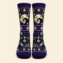 Load image into Gallery viewer, All I Want for Christmas is Your Big Butt - Personalized Midnight Mischief Christmas Socks
