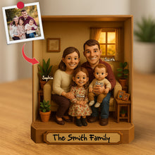 Load image into Gallery viewer, Capture Memories with Personalized Custom Photo Gifts - Family Acrylic Plaque Shaped Plaques PopCulturePrints
