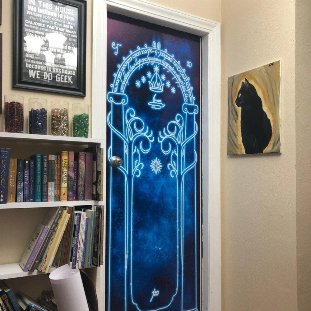 Fantasy Magic Gate Door Cover - Perfect Gift for Movie Fans and Bookworms