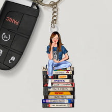 Load image into Gallery viewer, Personalized Keychain for Movie Lovers - Unique Gift for Film Enthusiasts Keychains PopCulturePrints
