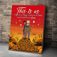 Load image into Gallery viewer, Custom Cartoon Couple Canvas Print - Perfect Personalized Gift Poster &amp; Canvas PopCulturePrints
