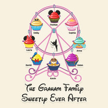 Load image into Gallery viewer, Family Ferris Wheel Personalized Decal - Sweet Holiday Gifts Decal Sticker PopCulturePrints
