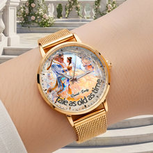 Load image into Gallery viewer, Couple Mesh Strap Quartz Watch - Personalized Gifts For Couples Quartz Watch PopCulturePrints
