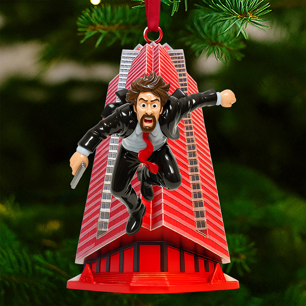 "You'll Shoot Your Eye Out, Kid!" - Classic Christmas Tree Ornament - Personalize & Custom Gift for Friends, Family, and Holiday Lovers Ornament PopCulturePrints