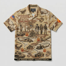 Load image into Gallery viewer, “Honor and Remembrance” - Military Hawaiian Shirt - Personalized Gifts for Veterans
