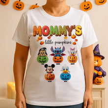 Load image into Gallery viewer, “Grandma&#39;s Little Pumpkins” - Personalized Halloween Shirt - Perfect Gift for Grandma &amp; Mom Shirts PopCulturePrints
