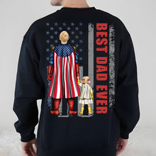 Load image into Gallery viewer, “Best Dad Ever” - Personalized Gift for Dads, Grandpas and Father Figures Shirts PopCulturePrints
