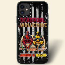 Load image into Gallery viewer, Personalized Deadpool and Wolverine Gaming Phone Case
