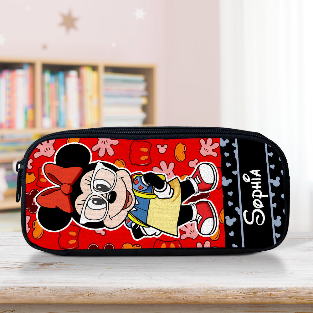 Personalized Cartoon Pencil Case for Kids - Back to School Gift Pencil Case PopCulturePrints