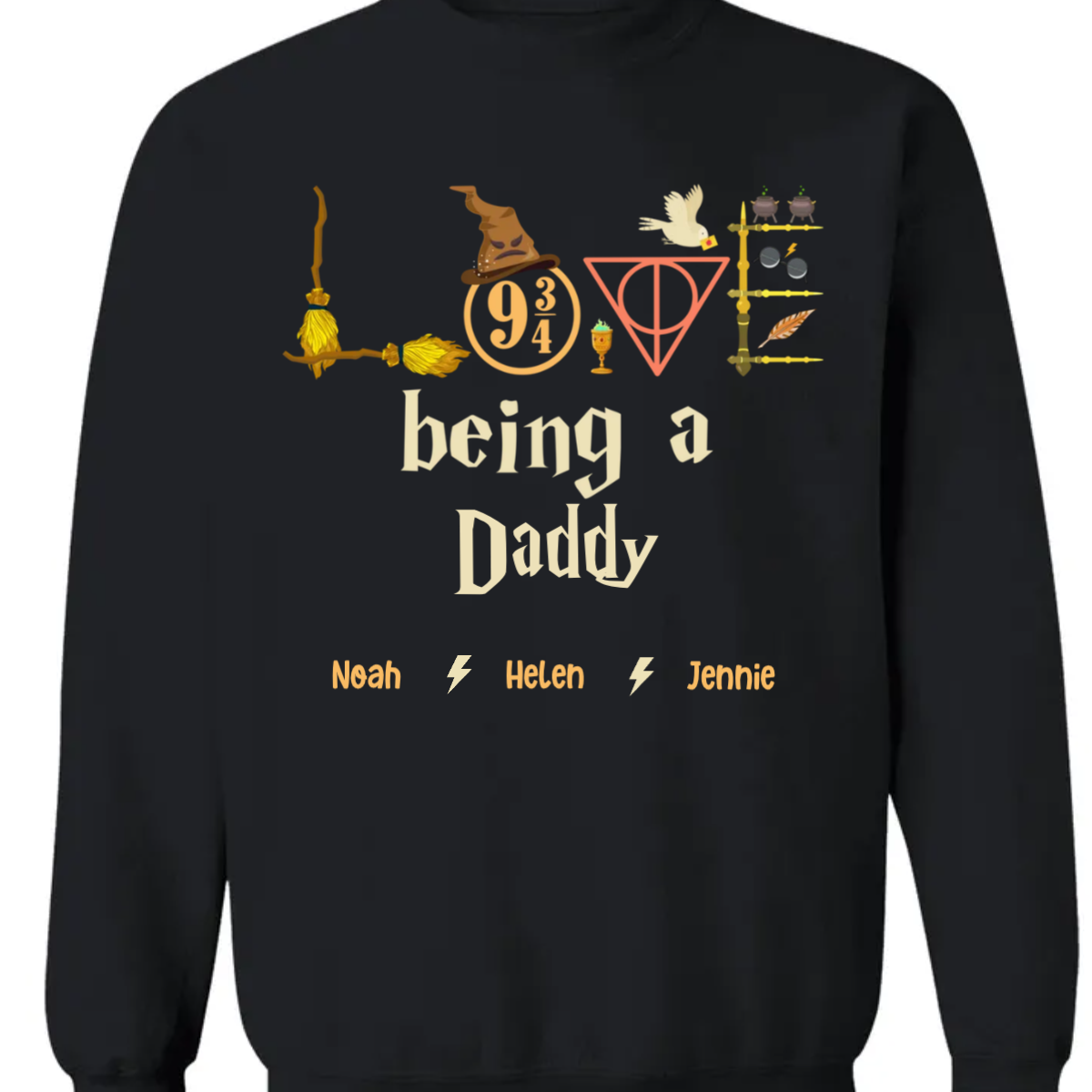 Custom Harry Potter Father's Day T-Shirt - Being a Daddy