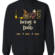 Load image into Gallery viewer, Custom Harry Potter Father&#39;s Day T-Shirt - Being a Daddy
